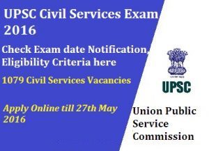 UPSC Civil Services Exam 2020 Notification